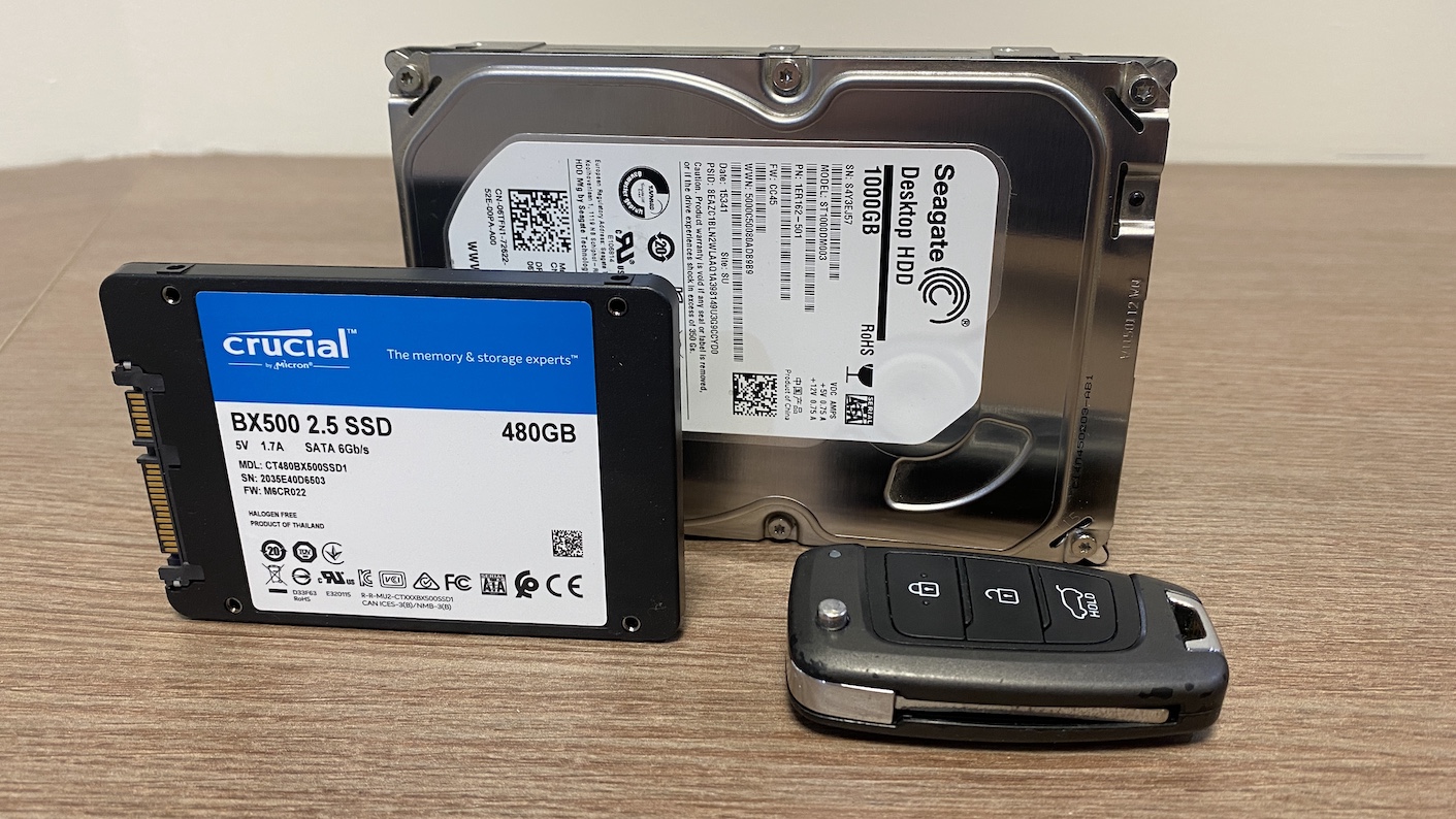 Solid State Drive scale